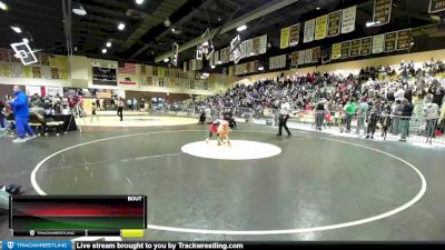 49/51 Quarterfinal - Nathaniel Vasquez, Powerline Wrestling vs Hendrix Fronhofer, Beat The Streets Oxnard