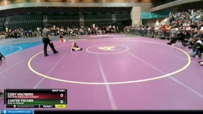 87-96 lbs Round 3 - Cody Holtberg, Red Star Wrestling Academy vs Carter Fischer, Run To Danger