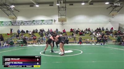 160 lbs 3rd Place Match - Annette Beltran, Skyline vs Jamie Micallef, Skyline