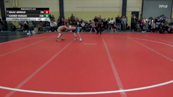 80 lbs Cons. Round 3 - Xavier Vargas, Forest Lake Wrestling Club vs Isaac Arnold, TMB/WWG Panther Wrestling