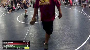 108 lbs Cons. Round 3 - Nathiel Nava, Top Dog Wrestling Club vs Noah Flores, Team Selma