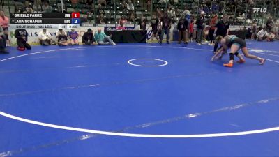 135 lbs 3rd Place Match - Brielle Parke, Sebolt Women's Wrestling vs Lana Schafer, Immortal Athletics Wrestling Club