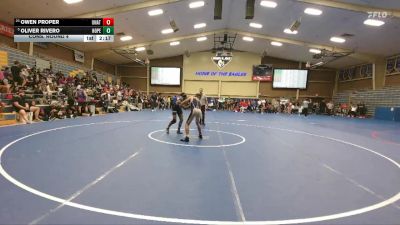 141 lbs Cons. Round 4 - Oliver Rivero, Hope International vs Owen Proper, Unattached