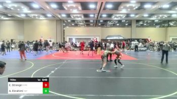 116 lbs Consi Of 16 #2 - Elliotte Strange, Cypress HS vs Ava Ebrahimi, Top Gun WC