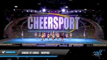 Cheer St Louis - Inspire [2021 L3 Senior - Small Day 2] 2021 CHEERSPORT National Cheerleading Championship