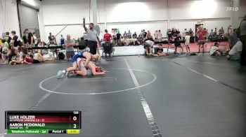 130 lbs Round 4 (6 Team) - Luke Holzer, U2 Upstate Uprising 2.0 vs Aaron McDonald, Savage WA