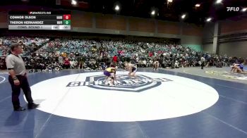 138 lbs Cons. Round 1 - Theron Hernandez, White Pine vs Connor Olson, Harrisburg