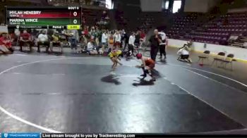 G-75 lbs Round 3 (4 Team) - Mylah Henebry, Team ID vs Marina Wince, Team CO