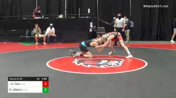 120 lbs Prelims - Carter Tate, Unattached 82 vs Roman Ulibarri, Unattached 50