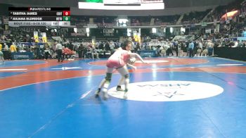 6-7A 120 Cons. Semi - Tabitha James, Central vs Juliana Eldridge, Wetumpka