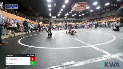 Consolation - Cooper Vansyckle, Bridge Creek Youth Wrestling vs Reid Kirby, Norman Grappling Club