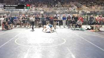 132 1A 5th Place Match - Leland Flaherty, Evangelical Christian School vs Bekim Zherka, Aubrey Rogers