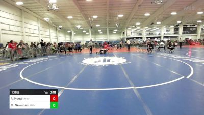 100 lbs Consi Of 16 #1 - Amelia Hough, Milford MA vs Matthew Newsham, Iron Faith WC