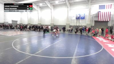120 lbs Champ. Round 1 - Trace Bearden, Riverton vs Logan Townsend, Delta