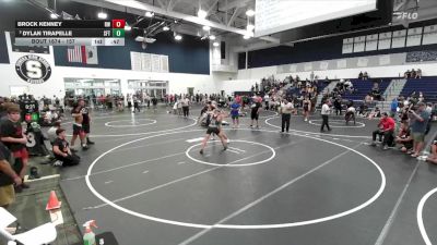 157 lbs Cons. Semi - Dylan Tirapelle, Clovis High vs Brock Kenney, Reign WC