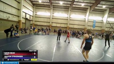 130 lbs Cons. Round 2 - Gavin Bean, Alaska vs Saxton Stradinger, Utah