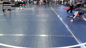 66 lbs Consy 7 - Kayden Thompson, Tri State Hammers vs River Martin, Connellsville