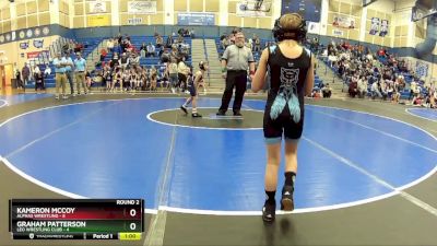 54 lbs Round 2 (8 Team) - Archer Creager, Leo Wrestling Club vs Liam Bane, Alphas Wrestling