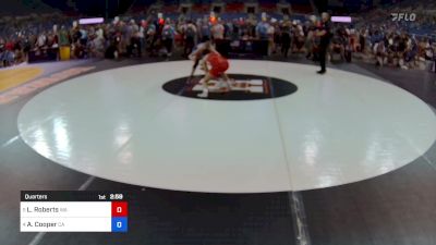 110 lbs Quarters - Libby Roberts, WA vs Abbi Cooper, CA