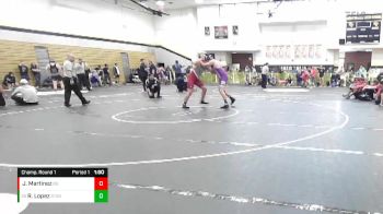 220 lbs Champ. Round 1 - Raymon Lopez, Santiago GG vs Joseph Martinez, Bell Gardens