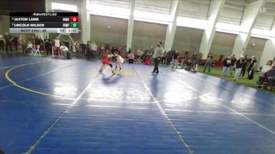 88 lbs Semifinal - Jaxton Lamb, Bear River Wrestling Club vs Lincoln Wilson, Sanderson Wrestling Academy