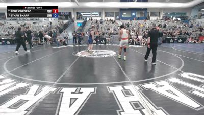 132 lbs Cons. Sub-quarters - Rene Cordero, Poway RTC vs Ethan Sharp, Uintah Wrestling