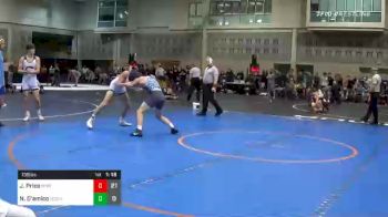 138 lbs Prelims - Jeremiah Price, Roundtree Wrestling Academy vs Nico D'amico, OC Seahawks White