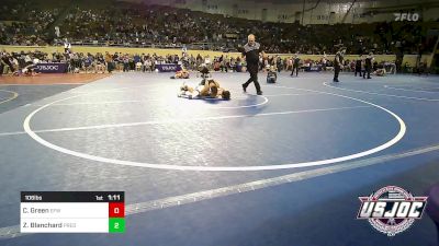 106 lbs Round Of 32 - Cade Green, Eagle Fang Wrestling vs Zane Blanchard, Predator Wrestling