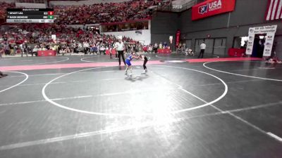 63 lbs Cons. Round 4 - Nash Menghe, Mukwonago Wrestling Club vs Wyatt Lea, Menomonie
