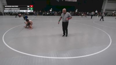 144 lbs Cons. Rd Of 64 - Jackson Maybee, The Best Wrestler vs Emmett Mazukelli, Izzy Style Wrestling