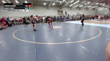 175 lbs Cons. Round 3 - Brody Smith, McLoud vs Aaron Aldama, Centaurus