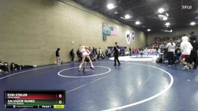 113 lbs Cons. Round 4 - Salvador Nunez, San Luis Obispo vs Evin Stieler, Atascadero