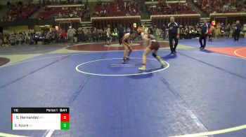 116 lbs Cons. Semi - Serenity Hernandez, Montana Disciples vs Sydnee Azure, La Grande