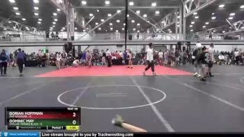 98 lbs Round 6 (8 Team) - Dorian Hoffman, Mat Assassins vs Dominic May, Stellar Trained Black