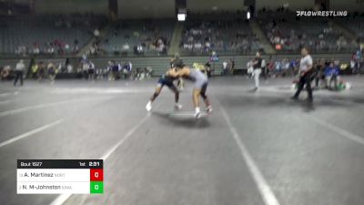 157 lbs Consolation - Alfonso Martinez, North Idaho vs Nolan Miller-Johnston, Iowa Central