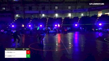 113 lbs Quarterfinal - Joseph Airola, Bearcave vs Frank Lopez, Pounders Wc