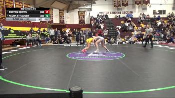 135 lbs Cons. Semi - Auston Brown, United Local HS vs Alora Strauser, Alter High School
