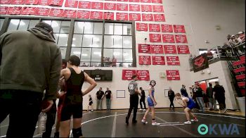 88 lbs Rr Rnd 2 - Augustus Heineken, Bridge Creek Youth Wrestling vs Elijah Petty, Choctaw Ironman