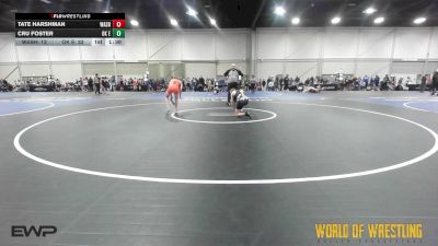 96 lbs Rr Rnd 4 - Tate Harshman, Washington 12U vs Cru Foster, OK Elite 12U 1