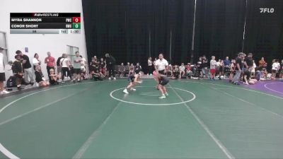 56 lbs Round 1 (6 Team) - Conor Short, Reaper WC vs Myra Shannon, Pride WC
