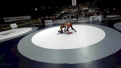 175 lbs Semis - Rex Topete, South Hills High School Wrestling vs Leron Bursey, Amos Alonzo Stagg High School Wrestling