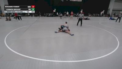 110 lbs Champ. Rd Of 64 - Connor Bischof, Pinnacle Wrestling Club vs Benjamin Fobert, Big Game Wrestling Club