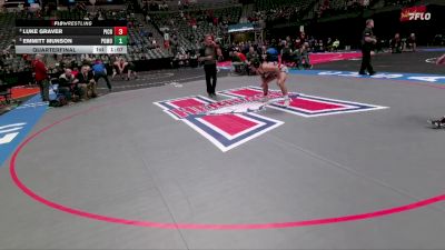 175-5A Quarterfinal - Luke Graver, Pine Creek vs Emmitt Munson, Pomona