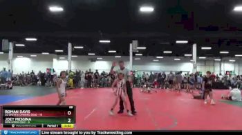 68 lbs Round 4 (8 Team) - Roman Davis, U2 Upstate Uprising Gold vs Joey Messina, Iron Horse Gray