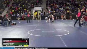 135 lbs Semifinal - Alexis Ross, Fort Dodge vs Moorea Brown, Center Point-Urbana