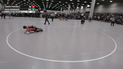 157 lbs Cons. Rd Of 32 - Noah Ingwersen, Nebraska vs Joseph Pontrelli, Izzy Style Wrestling