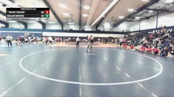 141 lbs Champ. Round 1 - Nolan Brown, Alvernia vs Isaac Quiles, Springfield College