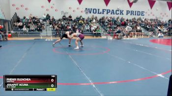 145 lbs Quarterfinal - Phenix Oleachea, Shelton vs Josapht Acuna, W. F. West