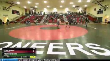 160 lbs Semifinal - Tyge Plank, Tonasket vs Tiernan Davis, Chelan