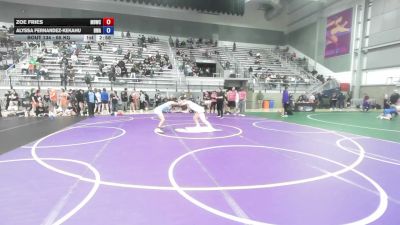 65 kg Champ. Rd Of 64 - Zoe Fries, Missouri Baptist Wrestling Club vs Alyssa Fernandez-Kekahu, Hawaii Wrestling Academy